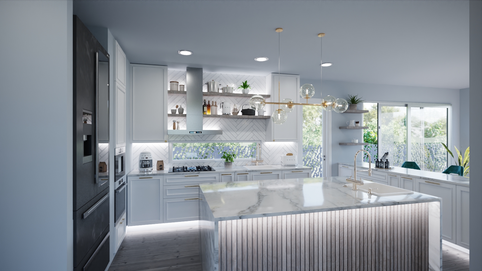 Nyon apartment kitchen